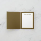 かわいいベビーエンジェルアッド文字 ノートカード (内部)