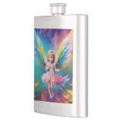 かわいいベビーエンジェルウィングスアート–38424 フラスク (左)