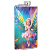 かわいいベビーエンジェルウィングスアート–38424 フラスク (右)