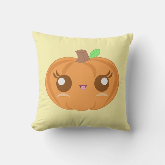 かわいいベビーカボチャ枕 クッション (正面)