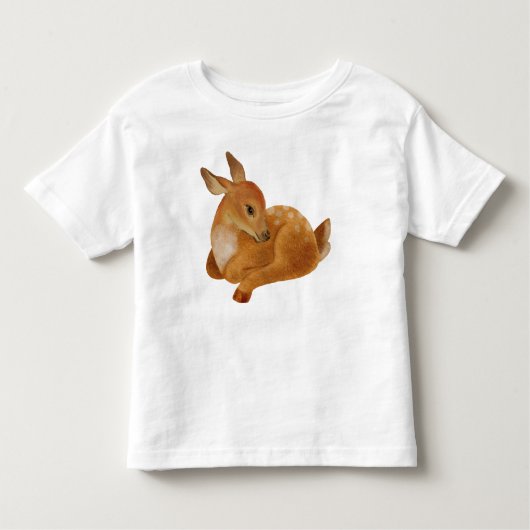 かわいいベビーガゼルTシャツ幼児用 トドラーTシャツ (正面)