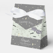 かわいいベビーガールこうもりハロウィーン&秋 フェイバーボックス (正面サイド)