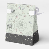 かわいいベビーガールこうもりハロウィーン&秋 フェイバーボックス (裏面サイド)