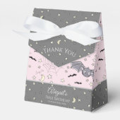 かわいいベビーガールこうもりハロウィーン&秋 フェイバーボックス (正面サイド)