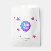 かわいいベビーガールバルーン1st誕生日 フェイバーバッグ (正面)