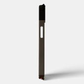 かわいいベビーガールフクロウ、ピンク/グリーン/ブラウン Case-Mate iPhoneケース (裏面 / 右)