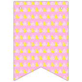 かわいいベビーガール バンティングフラッグ (第2の旗)