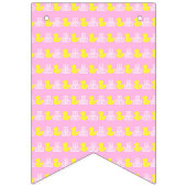 かわいいベビーガール バンティングフラッグ (第3の旗)