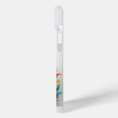 かわいいベビーキツネと花紙切り出し Case-Mate iPhoneケース (裏面 / 左)