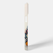 かわいいベビーキツネと花紙切り出し Case-Mate iPhoneケース (裏面 / 右)