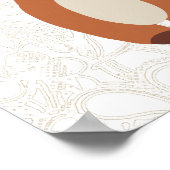 かわいいベビーキツネ ポスター (角)