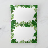 かわいいベビーキツネ |赤ちゃんシャワー |ありがとうございます サンキューカード (内部)