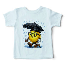 かわいいベビーキャラクターTシャツ - 愛らしいキッズグラフィック