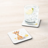 かわいいベビーキリン懸命プラスチックコースター コースター (右側)