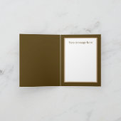 かわいいベビーキリン追加文字任意の目的 カード (内部)