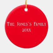 かわいいベビーキリン、サファリ動物セラミックオーナメント セラミックオーナメント (裏面)