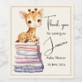 かわいいベビーキリン ワインラベル (シングルラベル)