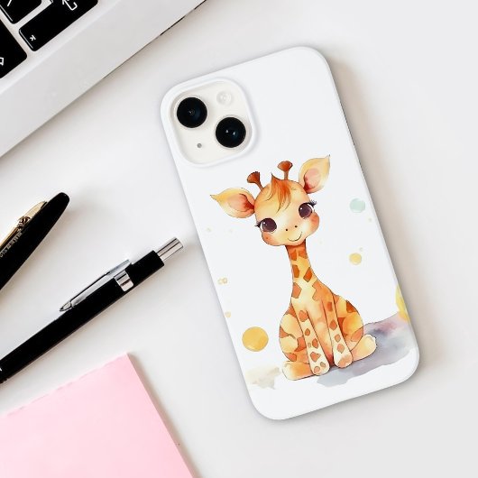かわいいベビーキリンiPhone 14ケース Case-Mate iPhoneケース