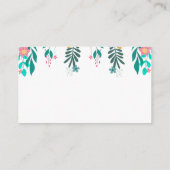 かわいいベビーキリンSafariブックスリクエストベビー エンクロージャーカード (裏面)