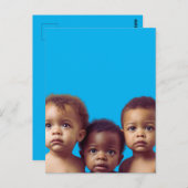 かわいいベビーギフトラッピング紙 ポストカード (正面/裏面)