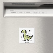 かわいいベビークジラ – かわいいズシークリーチャーラインアート マグネット (インサイチュ (食洗機))