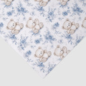 かわいいベビークマとベビーシャワー 薄葉紙 (詳細)