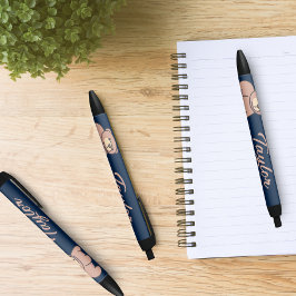 かわいいベビークマパーソナライズされたクブブラックインクペン 黒ボールペン