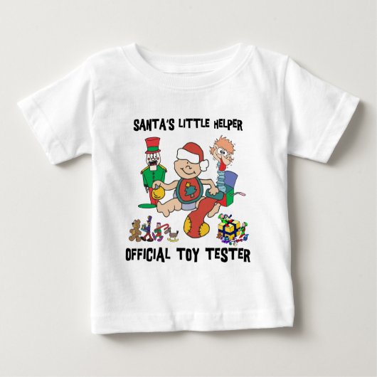 かわいいベビークリスマス ベビーTシャツ (正面)