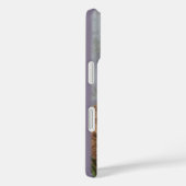 かわいいベビーグレーウルフアップと花 Case-Mate iPhoneケース (裏面 / 右)