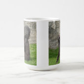 かわいいベビーゴリラコーヒー コーヒーマグカップ (中央)