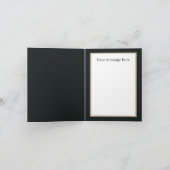 かわいいベビーゴリラ追加文字任意の目的 カード (内部)