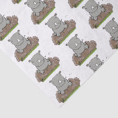 かわいいベビーサイ漫画イラストレーション 薄葉紙 (詳細)