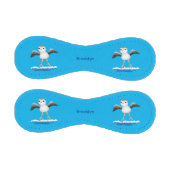 かわいいベビーサンドパイパー漫画イラストレーション 野球ボール (パネル)