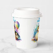 かわいいベビーシックハッピーバースデー 紙コップ (右)