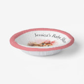 かわいいベビーシック ペーパーボウル (傾斜あり)