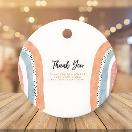 かわいいベビーシャワーメッセージカード フェイバータグ