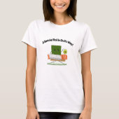かわいいベビーシャワー:すしとサーモンロールテーマ Tシャツ (正面)