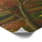 かわいいベビースクアッチサスカッチビグフット ポスター (角)