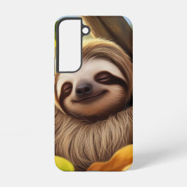 かわいいベビースロッスツリーイン秋 SAMSUNG GALAXY S22ケース