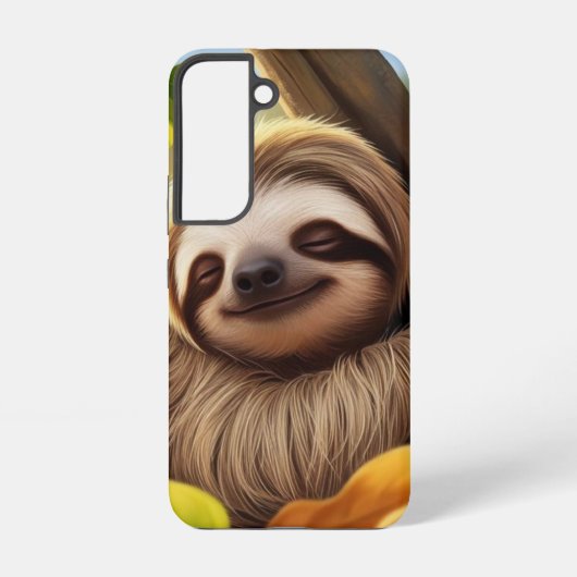 かわいいベビースロッスツリーイン秋 SAMSUNG GALAXYケース (裏面)