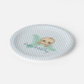 かわいいベビースロッスバースデーパーティー紙プレート ペーパープレート (アングル)