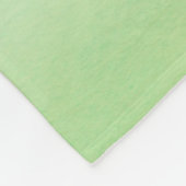 かわいいベビーゾウとピンクの花 フリースブランケット (角)