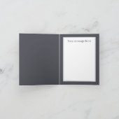 かわいいベビーゾウ追加文字任意の目的 カード (内部)