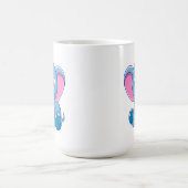 かわいいベビーゾウ コーヒーマグカップ (中央)
