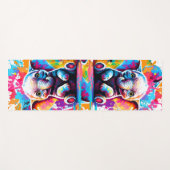 かわいいベビーゾウ – ゾウのヨガマット ヨガマット (正面(横))