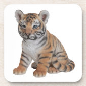 かわいいベビータイガーカブ コースター (正面)