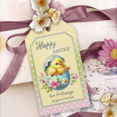 かわいいベビーチックイースターギフトラベル ギフトタグ