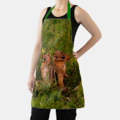 かわいいベビーチップムンクス動物アート エプロン (インサイチュ)