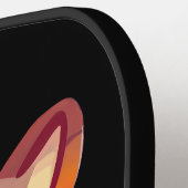 かわいいベビーチーターとサングラス ピックルボールラケット (左詳細)