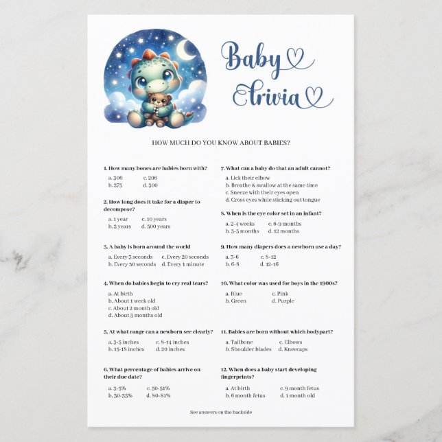 かわいいベビーチーノハギングテディベアベビートリビアゲーム (正面)